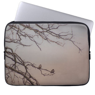 Sunset with the Shrikes Laptop Sleeve