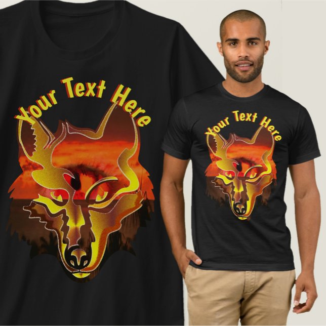 Sunset Wolf 2106 T-Shirt (Creator Uploaded)
