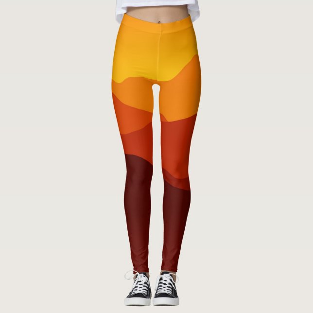 Sunset Women's Leggings (Front)