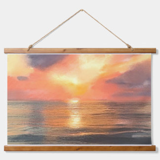Sunset Wood Tapestry 