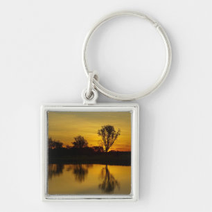 Sunset, Yellow Water Billabong Key Ring