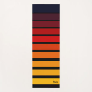 Sunset Yoga Mat
