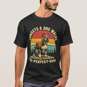 Sunsets & Dog Walks - The Perfect Duo T-Shirt