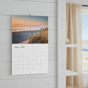 Sunsets, Dunes and driftwood Calendar