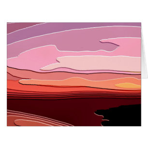 SUNSETS GREETINGS CARD