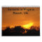 Sunsets in Virginia Beach, VA calendar.