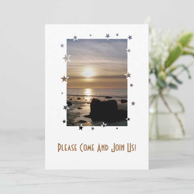 SUNSETS INVITATION (Standing Front)