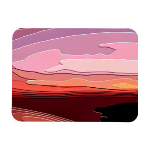 SUNSETS MAGNET