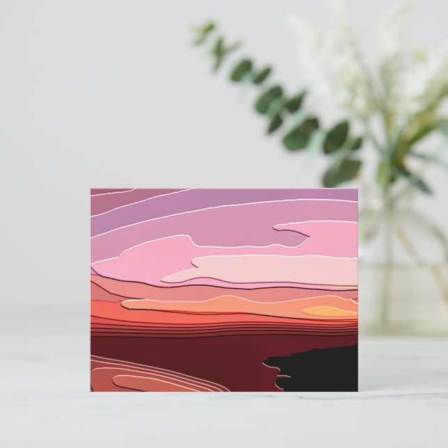 SUNSETS POSTCARD (Standing Front)