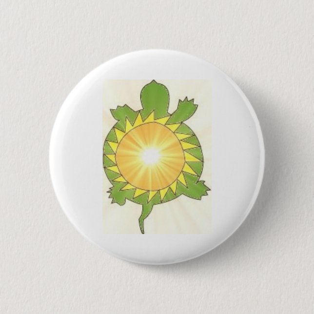 Sunshell Turtle Button (Front)