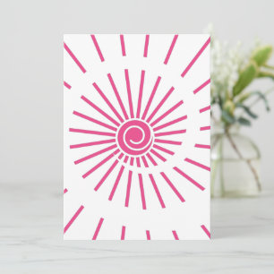 Sunshine 15 thank you card