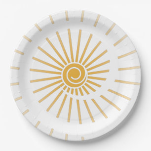 Sunshine 1 paper plate