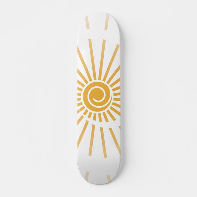 Sunshine 1 skateboard (Front)