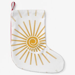 Sunshine 1 small christmas stocking