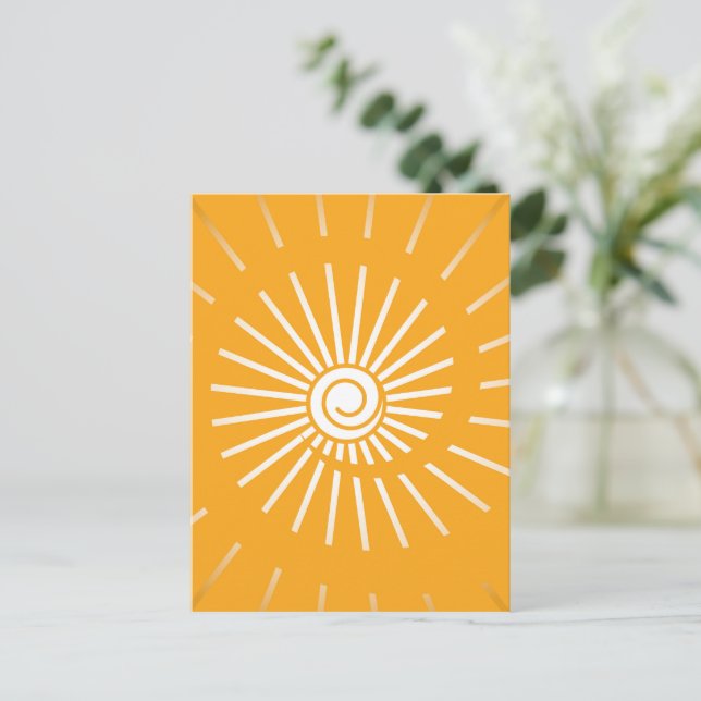 Sunshine 2 holiday postcard (Standing Front)