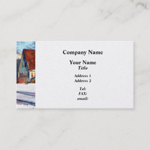 Sunshine After the Snow Business Card