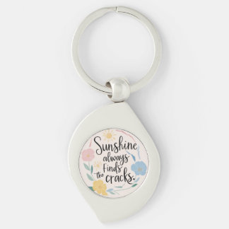 Sunshine Always Finds Keyhain Key Ring