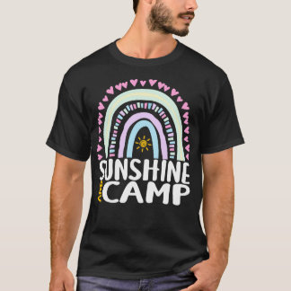 Sunshine and Camp Cute Rainbow Gift for Womens Kid T-Shirt
