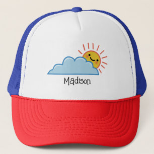 Sunshine And Clouds Personalised Trucker Hat