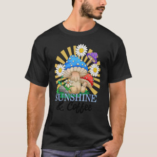 Sunshine And Coffee Summer Women Positivity Inspir T-Shirt