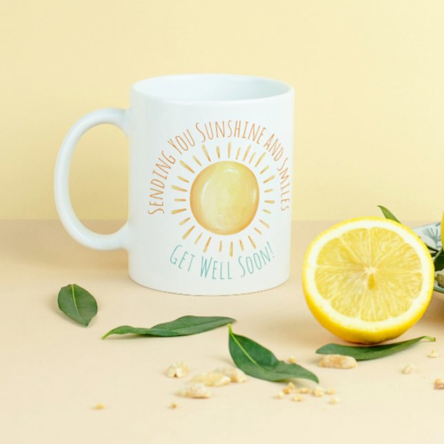 Sunshine and Get Well Soon Mug (sunshine get well soon mug
)