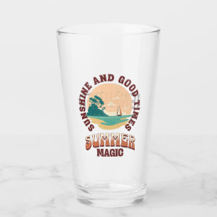 Sunshine and good times - summer magic glass