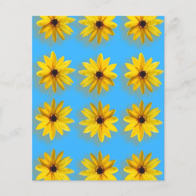 Sunshine And Happiness Flyer (Front)