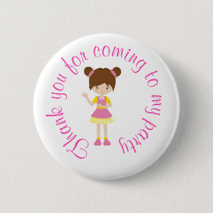 Sunshine and Lemonade 'Thank you for coming'  6 Cm Round Badge
