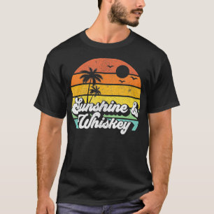Sunshine And Retro Vacation Summer Quote Women Gif T-Shirt