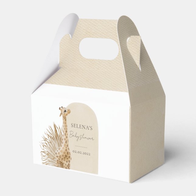 Sunshine Baby Shower Favour Box (Front Side)