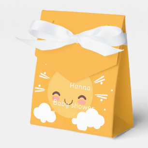 Sunshine baby shower favour box