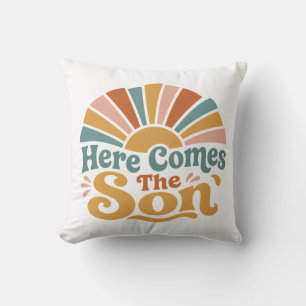 Sunshine Baby Shower Here Come The Son Cushion