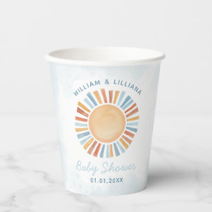 Sunshine Baby Shower Paper Cups
