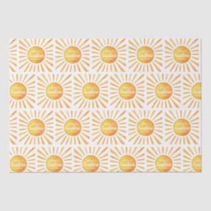 Sunshine Baby Shower Tissue Paper