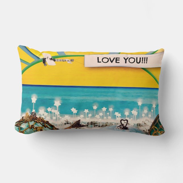 SUNSHINE BANNER LUMBAR CUSHION (Front)