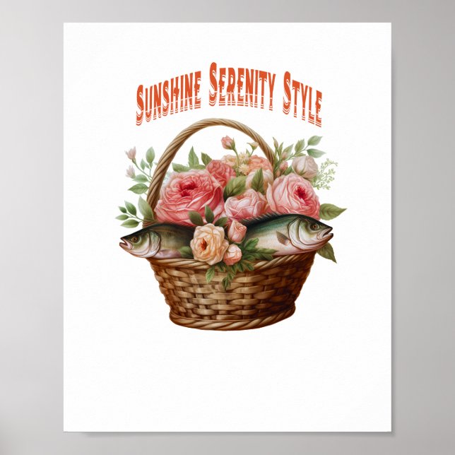 🌸 Sunshine Basket Bliss 🌸 Poster (Front)