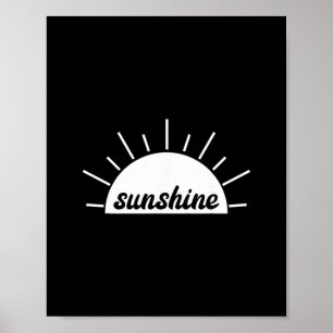 Sunshine Beach Vacation Sand And Sun Beachin Holid Poster