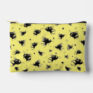 Sunshine Bee Yellow Makeup Bag Gift for Mom