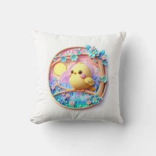 Sunshine Birdie Baby Pillow