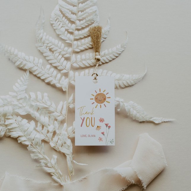 Sunshine Birthday Gift Tag (Creator Uploaded)