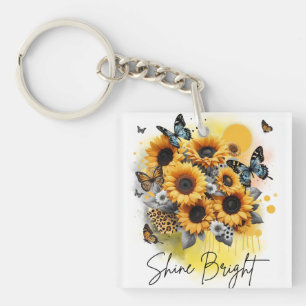 Sunshine Bloom Key Ring