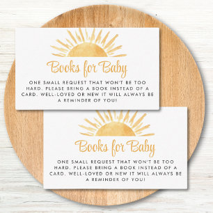 Sunshine Books for Baby  Enclosure Card