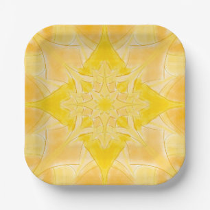Sunshine Bright Paper Plate