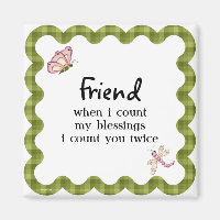 Sunshine Butterfly Friendship Blessings Gift