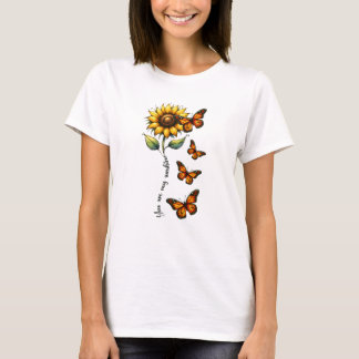 Sunshine Butterfly Summer Vibes T-Shirt
