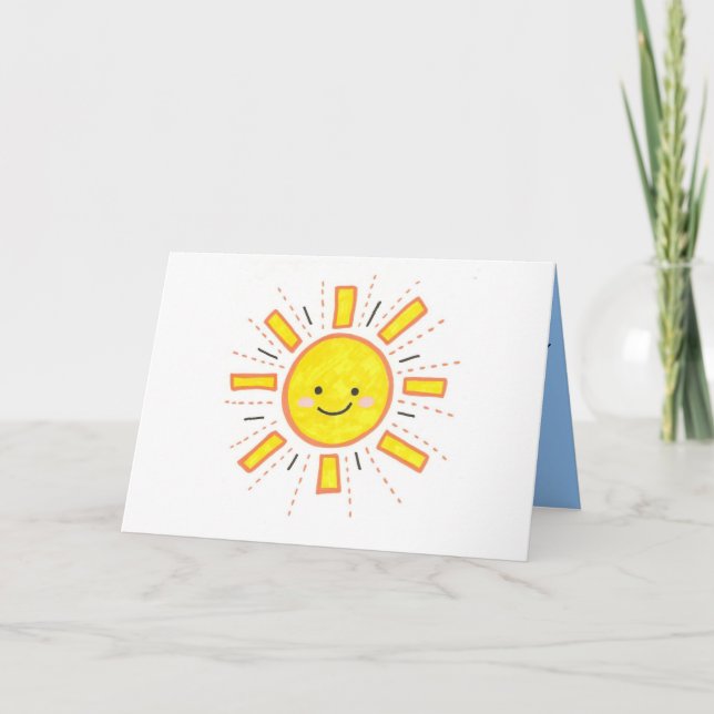 Sunshine Card (Front)