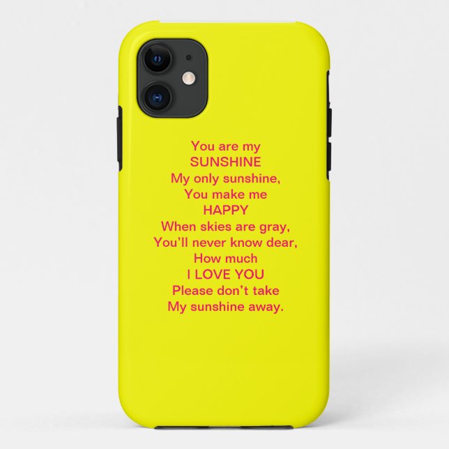 Sunshine Case (Back)