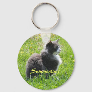 Sunshine Cat Keychain