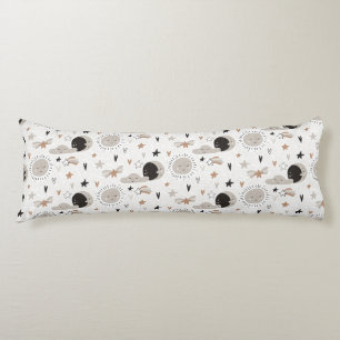 Sunshine, Clouds, Moons and Stars Body Cushion