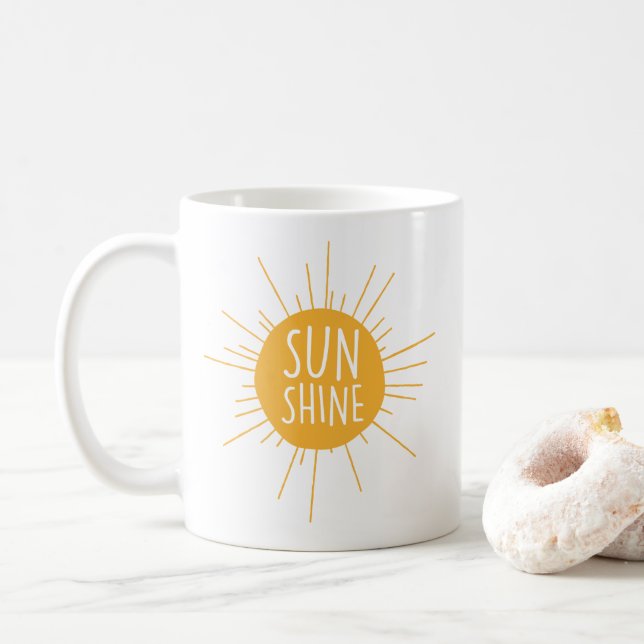 Sunshine Coffee Mug (With Donut)